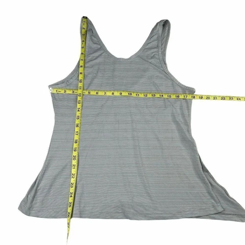 ATHLETA Max Out Tank Light Gray - Picture 7 of 8